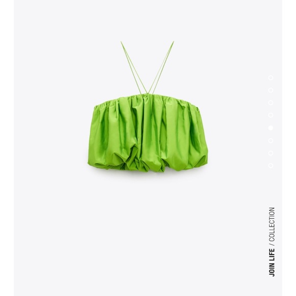 Zara BLOGGERS FAV LIMITED EDITION VOLUMINOUS TOP - Picture 7 of 8